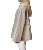 EMMEMARELLA1 Trench oversize Recente beige
