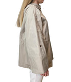 EMMEMARELLA1 Trench oversize Recente beige