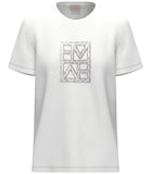 EMMEMARELLA1 T-shirt con logo strass Tema bianco