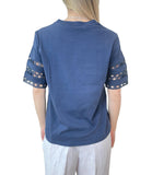 EMMEMARELLA2 T-shirt con manica ampia BLU NOTTE