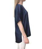 EMMEMARELLA2 Blusa regular Ranghi blu