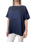 EMMEMARELLA2 Blusa regular Ranghi blu