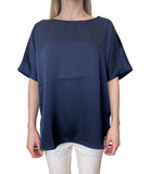 EMMEMARELLA2 Blusa regular Ranghi blu