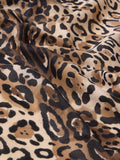 GUESS ACC D COL Foulard pashmina stampata animalier 70 x 180 cm beige
