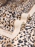 GUESS ACC D COL Foulard pashmina stampata animalier 70 x 180 cm beige