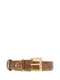 GUESS ACC D COL Cintura Noelle non reversibile h 25 cm beige