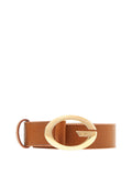GUESS ACC D COL Cintura Camden h 30 cm cognac