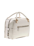 GUESS ACC D COL Borsa Danya satchel bianco