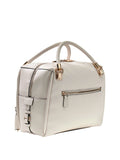 GUESS ACC D COL Borsa Danya satchel bianco