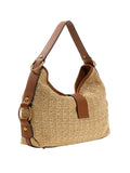 GUESS ACC D COL Borsa Camden a spalla beige