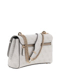 GUESS ACC D COL Borsa leona crossbody panna