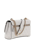 GUESS ACC D COL Borsa leona crossbody panna