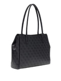 GUESS ACC D COL Borsa leona doppio scompartimento GRIGIO/NERO