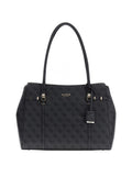 GUESS ACC D COL Borsa leona doppio scompartimento GRIGIO/NERO