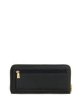 GUESS ACC D COL Portafoglio Isola large zip around nero
