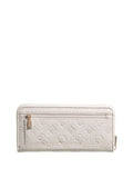 GUESS ACC D COL Portafoglio anise large zip around cipria