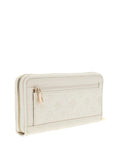GUESS ACC D COL Portafoglio anise large zip around cipria