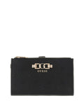 GUESS ACC D COL Portafolgio organizer doppia zip nero