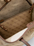 GUESS ACC D PRE Shopping bag Vicctoria 2 in 1 latte