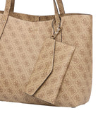 GUESS ACC D PRE Shopping bag Brenton tote beige