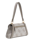 GUESS ACC D PRE Borsa Carnilla logo flap TAUPE