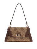 GUESS ACC D PRE Borsa Carnilla logo flap latte