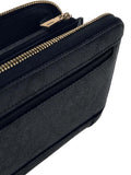 GUESS ACC D PRE Portafoglio Karnilla logo large zip around GRIGIO/NERO