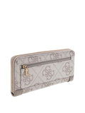 GUESS ACC D PRE Portafoglio Karnilla logo large zip around TAUPE
