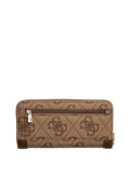 GUESS ACC D PRE Portafoglio Karnilla logo large zip around latte