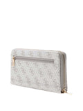 GUESS ACC D PRE Portafoglio Laurel II large zip around TAUPE