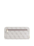 GUESS ACC D PRE Portafoglio Laurel II large zip around TAUPE