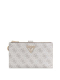 GUESS ACC D PRE Portafolgio Laurel organizer doppia zip TAUPE