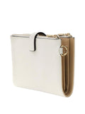 GUESS ACC D PRE Portafoglio laurel II double zip organizer GESSO