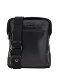 GUESS ACC U PRE Tracollina Boston con doppia zip nero