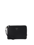 GUESS ACC U PRE Pochette Milano clutch nero