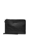 GUESS ACC U PRE Pochette Boston clutch M nero