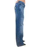 GUESS APP D COL Jeans baggy low rise blu