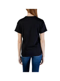 GUESS APP D COL T-shirt pocket logo nero
