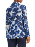 GUESS APP D COL Camicia Clouis fantasia fiori BLU MLT