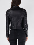 GUESS APP D PRE Giubbino ecopelle new fiammetta nero