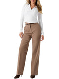 GUESS APP D PRE Pantalone Nausica gamba dritta beige