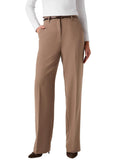 GUESS APP D PRE Pantalone Nausica gamba dritta beige