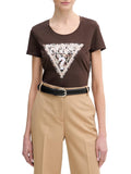 GUESS APP D PRE T-shirt Leo triangle CAFFE