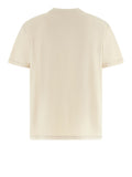 GUESS APP U COL T-shirt logo contrasto beige