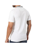 GUESS APP U COL Polo Nolan con scritta bianco