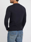 GUESS APP U PRE T-shirt manica lunga core tee blu