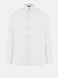 GUESS APP U PRE Camicia tech solid bianco
