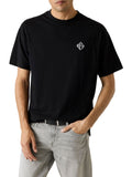GUESS APP U PRE T-shirt Dianamante logo nero