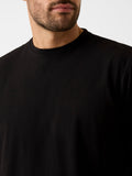 GUESS APP U PRE T-shirt logo su manica nero