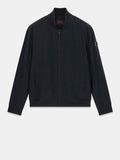GUESS APP U PRE Giubbotto bomber stretch nero